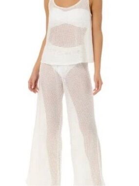 Hurley Swim 2-Piece Crochet Cover-Up Set